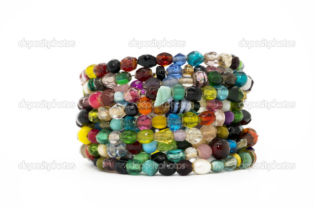 Colored stones bracelet