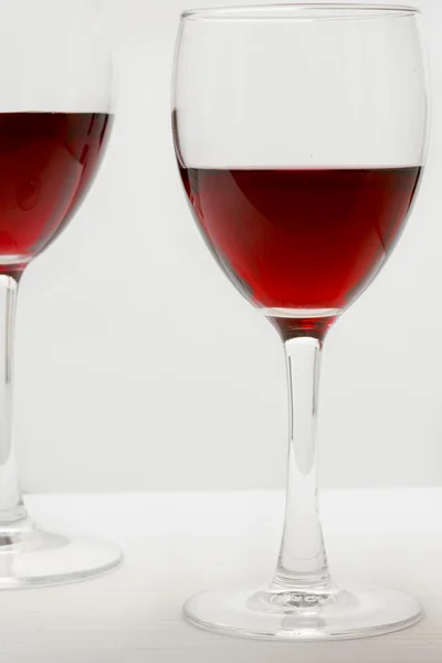 Glasses of red wine — Stock Photo, Image