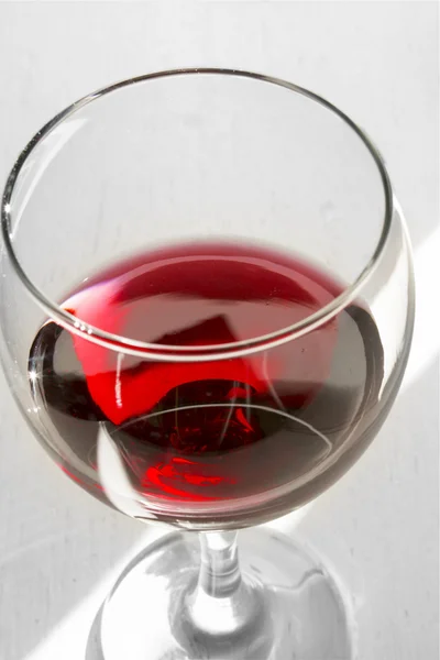 Glassof red wine — Stock Photo, Image