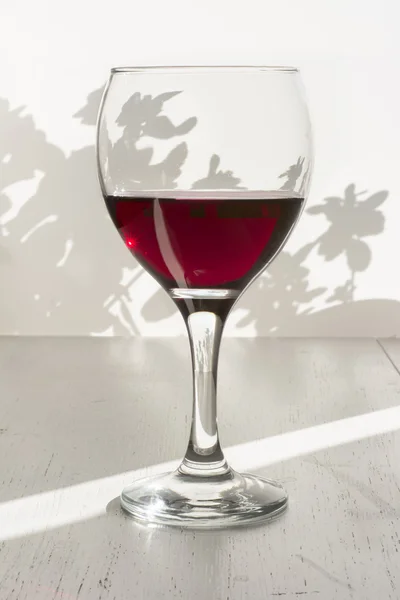 Glassof red wine — Stock Photo, Image