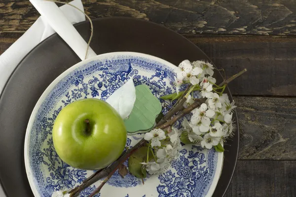 Groene appel — Stockfoto