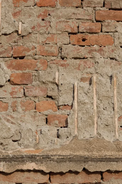 Vecchio muro incrinato — Foto Stock