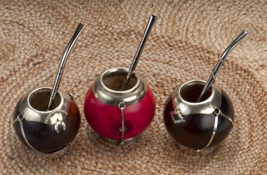 geleneksel calabash bardak