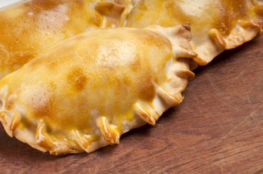 Empanadas yakın çekim.