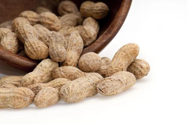 Peanuts in a bowl — Stock Photo, Image