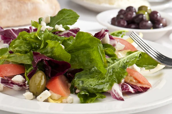 Three Color Salad — Stock Photo, Image