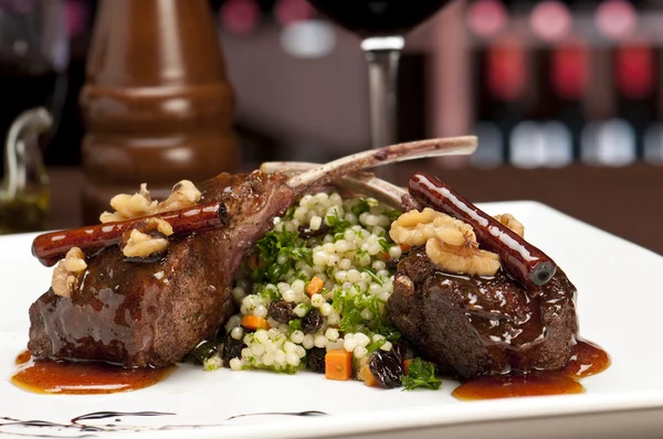 Gourmet Lamb Chops — Stock Photo, Image