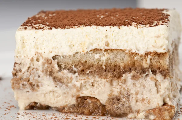 Tiramisu layers cake — Stock Photo, Image