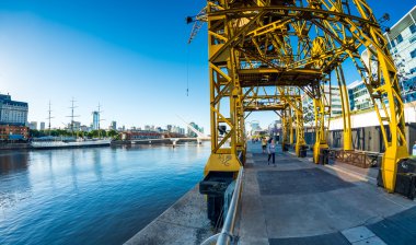 Puerto madero boardwalk buenos aires