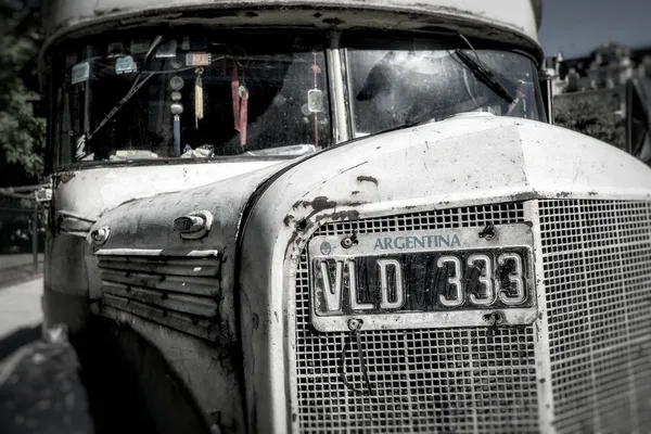 Ônibus velho em Buenos Aires Imagem De Stock