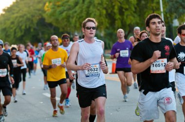 Miami maraton koşucu