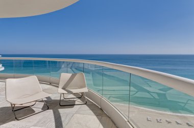 Ocean view balkon