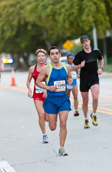 Miami Marathon Runners — Stock Photo, Image