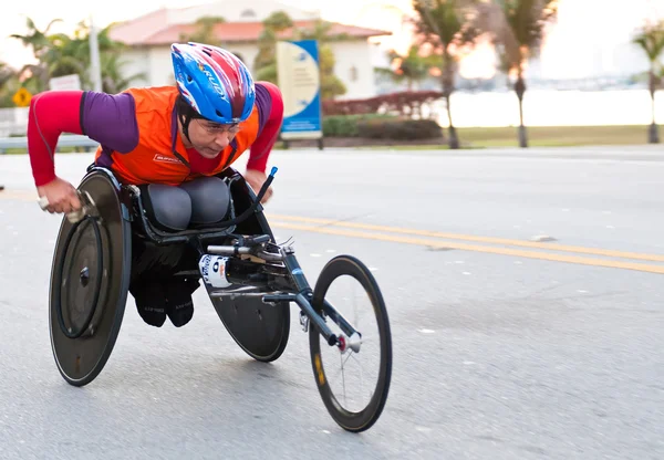 Athlete in wheelchair — Stock Photo, Image