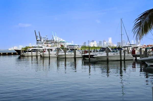 South Pointe Marina — Stock Photo, Image