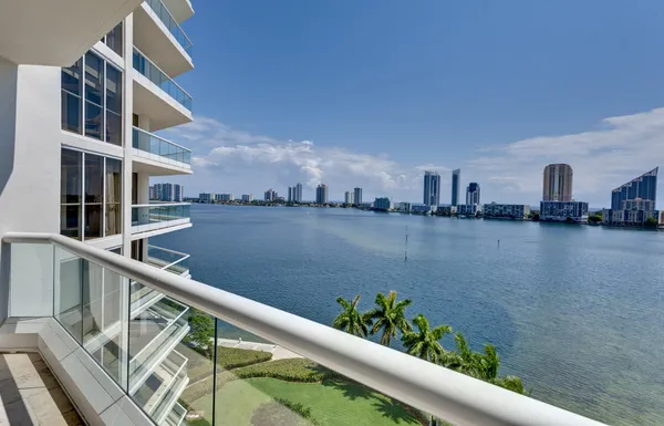 Balkon Miami beach Obraz Stockowy