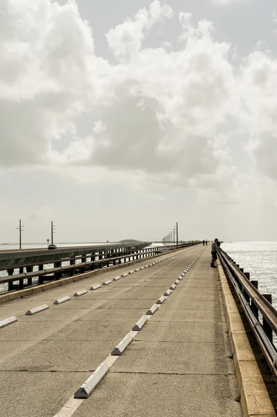 Seven Mile Bridge in The Florida Keys — Stockfoto