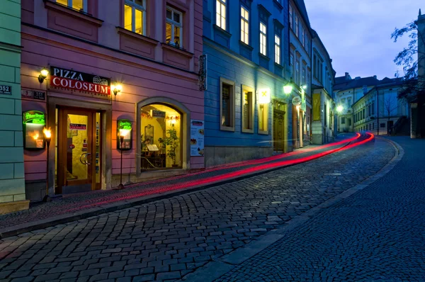 Rua Dominikanska em Brno . — Fotografia de Stock