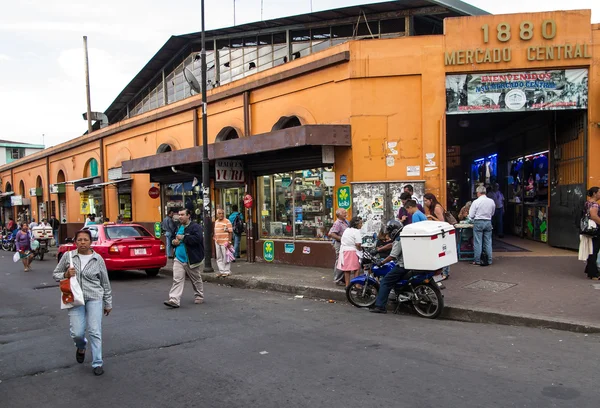 Utsidan av den centrala marknaden för san jose — Stockfoto