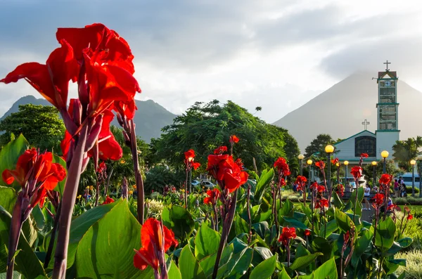 Plaza de la fortuna w Kostaryce — Zdjęcie stockowe