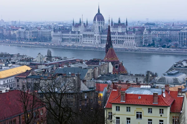 Budapešť parlamentu — Stock fotografie
