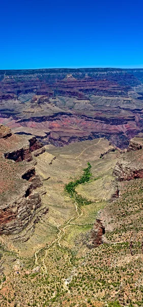 Grand canyon vertikální panorama — Stock fotografie