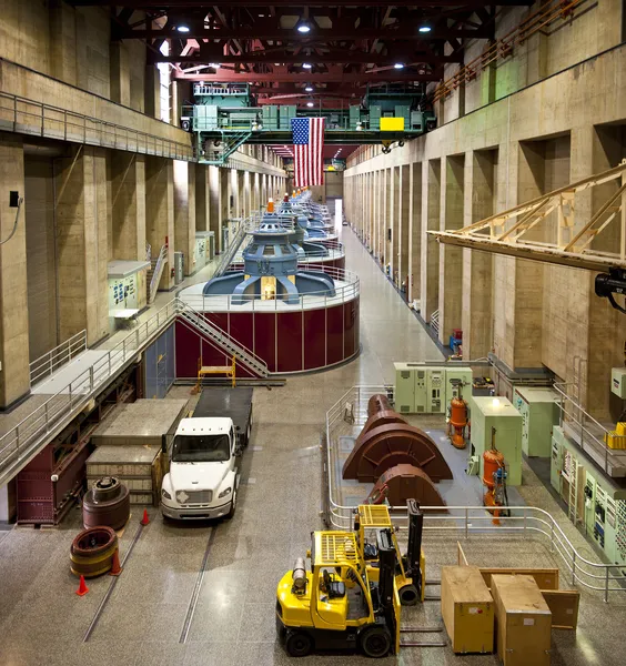 Interior of Hoover Dam — Stock Photo, Image