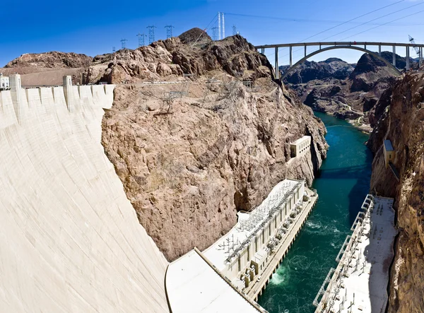 Hoover Dam panorama — Stock Photo, Image