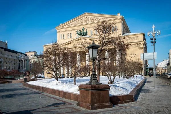 Teatro bolshoi — Fotografia de Stock