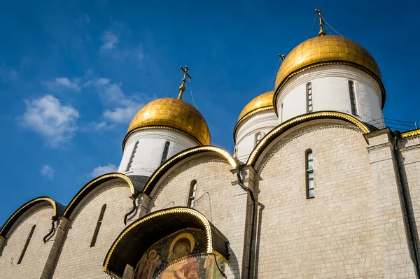 De kathedraal van de veronderstelling in Moskou — Stockfoto