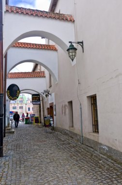 Çek Cumhuriyeti'nde sokak parke taşı