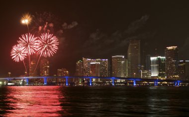 4 Temmuz Kutlamaları biscayne Körfezi, miami, florida, ABD içinde. 2008.