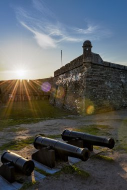 Historic San Marcos Castle clipart