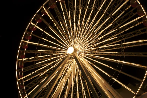 Ferris Wheel at Navy Pier in Chicago — Stock Photo, Image