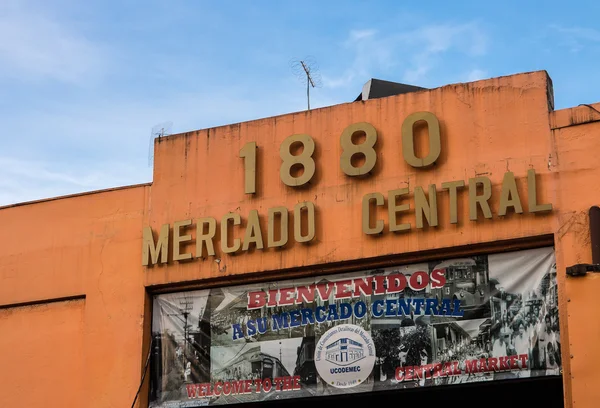 Firma en el Mercado Central de San José —  Fotos de Stock