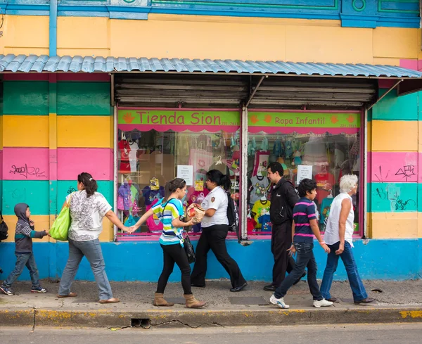 Street Scene in San Jose Costa Rica — Stock Photo, Image