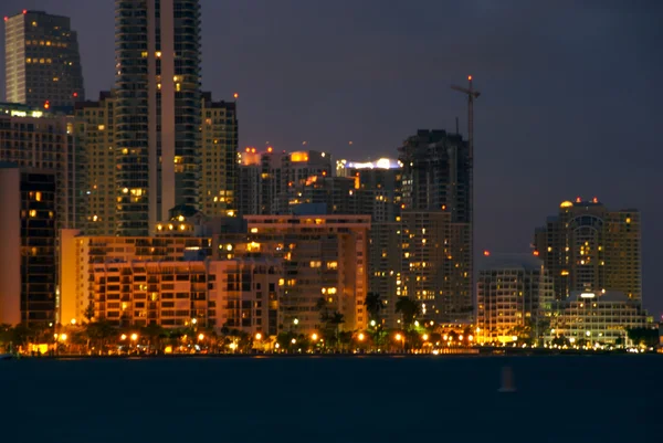 View of Apartment Buildings in Brickell Avenue — Stock Photo, Image
