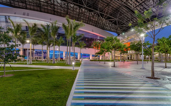 Marlins Park Indgang - Stock-foto