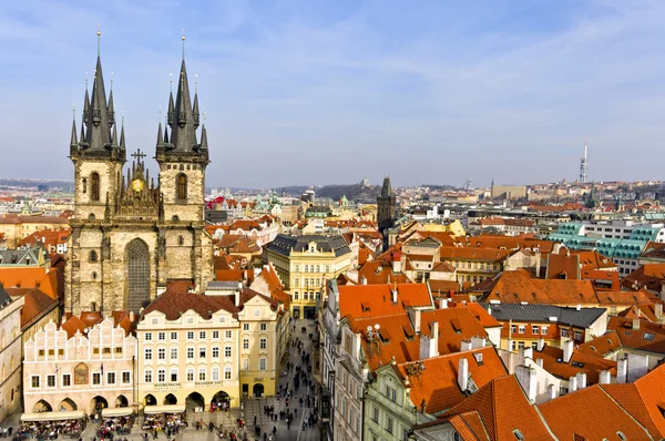 Church of our Lady in front of Tyn — Stock Photo, Image