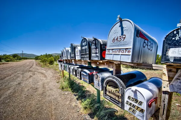 Rural Mailboxes — Stock Photo, Image