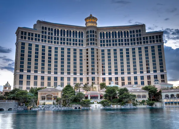 Bellagio resort gevel — Stockfoto