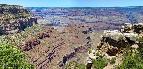 Vista majestosa do grand canyon Fotografias De Stock Royalty-Free