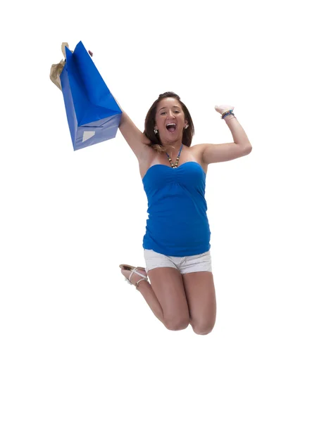 Excited Shopper — Stock Photo, Image