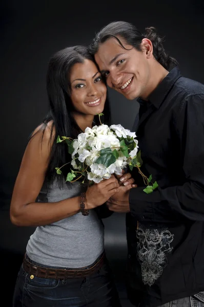 Nice Hispanic Couple — Stock Photo, Image