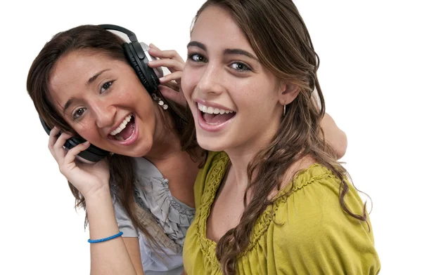 Friendship and music — Stock Photo, Image