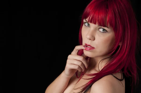 Red Hair Portrait — Stock Photo, Image