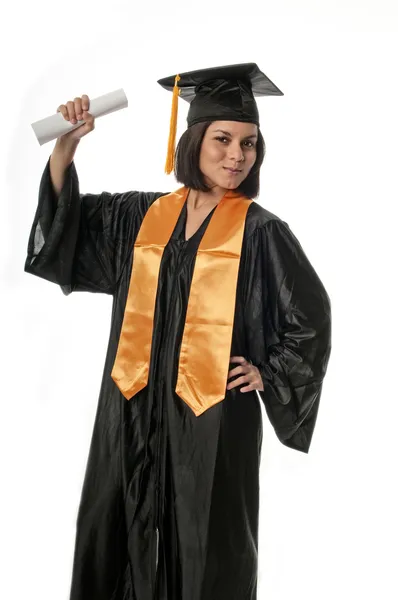 Happy and proud graduate — Stock Photo, Image