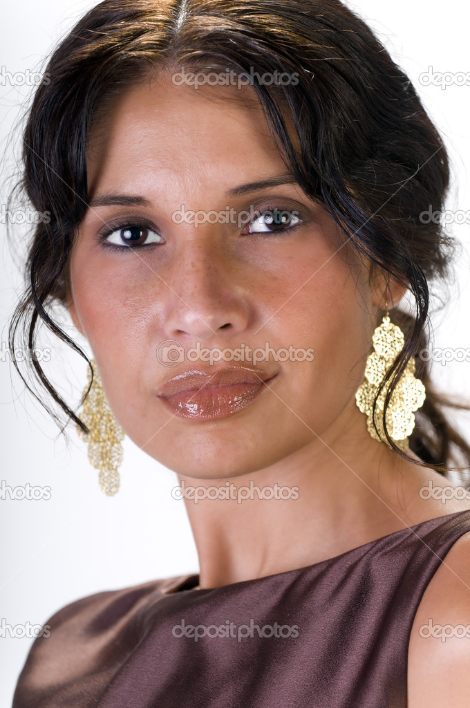 Latin woman portrait