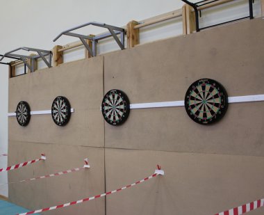 Amaç bir dart tarafından hit için hedef