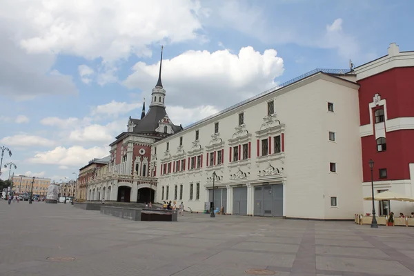 The building of the Kazan station in Moscow — Stock Photo, Image